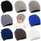 Durio Baby Mütze Jungen Mädchen Unisex Babymütze Kleinkind Wendemütze Jersey Slouch Beanie Mütze Infant Hut 8er Pack Farbmischung A 1-4 Jahre