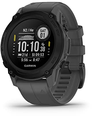 Garmin Descent™ G1, Rugged Dive Computer, Multiple Dive Modes, Activity Tracking, Slate Gray
