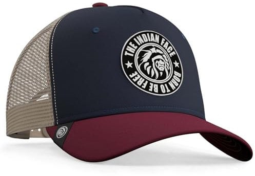 The Indian Face Unisex Born to Be Free Baseball Kappe, Bleu, One Size