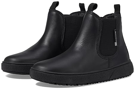 Geox J Theleven Boy, Stivale alla Caviglia Uomo, Nero, 38 EU