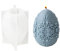 3D Ostereier Silikonform, Ostern Blume Eier Kerzenformen Seifenform Ei Silikon Backform Blume Ostereiform für DIY Tortendeko,Seife, Sojawachs Kerzen,Schokolade, Ostergeschenke