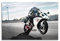 Motorräder Poster für Yamaha R1 Rennauto Motorrad Motorsport Poster Dekorative Malerei Leinwand Wandposter und Kunstbild Druck Moderne Familie Schlafzimmer Dekor Poster