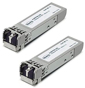 TERRAMASTER 10GBase-SR SFP+ Transceiver A-SFFPM2-10G, 10G 850nm MMF, bis zu 300 Meter, Kompatibel mit TerraMaster NAS T9-450, T12-450, U8-450, U12-450, 2er Pack