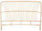 Home ESPRIT Testiera per letto marrone naturale, marrone chiaro, in bambù, 160 x 3 x 115 cm