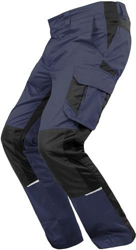 Qualitex iND Bundhose Unisex Herren Farbe Blau/Schwarz Größe 98