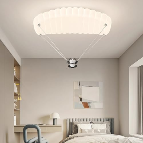 Harpochten Kinderzimmer Deckenleuchte LED Dimmbar Mit Fernbedienung 3000K-6000K Modern Junge Mädchen Schlafzimmer Pendelleuchte Babyzimmer Schlafzimmer Innendekoration Hotel Deckenbeleuchtung