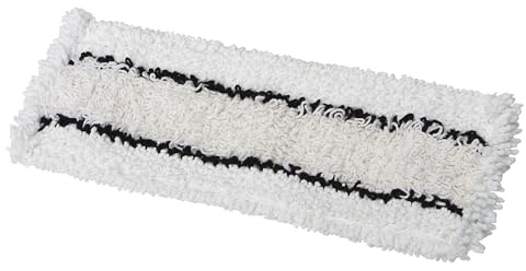 10 Stück Vermop Vermop Sprint Tronic Light, Wischmop, schwarz-weiß, L: 50cm, B: 17,5cm, H: 1cm, Karton