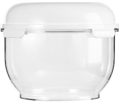Dough Fermentation Baking Pan | 300g Dough Proofing Container With Lid | Transparent Proofing Box With Lid For Bread | Clear Dough Rising Container, Proofing Box Baking Supplies