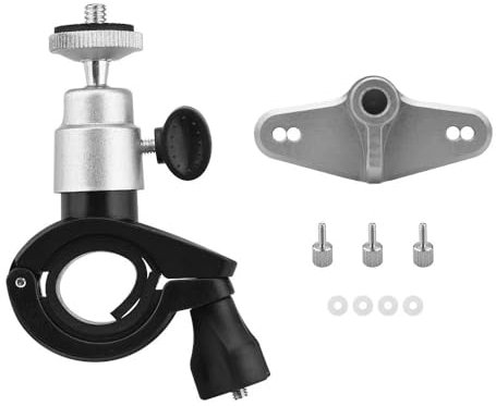 JYJYGDM Drohnenteile Fahrrad Clip Halterung für DJI Mini 4 Pro/Air 3 Drone Fahrrad Halterung Halter Fix Clamp Protable Clip für RC 2 Fernbedienung Zubehör