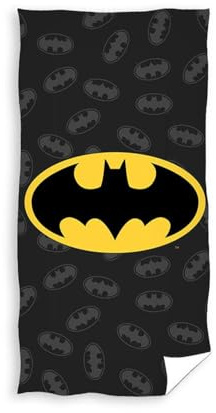 Carbotex Batman Badetuch Strandtuch 70 x 140 cm
