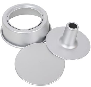 Chiffon-Kuchen-Backform, 15,2 cm, 20,3 cm, 25,4 cm, Savarinform, Angel Foods Maker, antihaftbeschichtete Aluminiumrohrpfannen, gleichmäßige Wärmeverteilung, einfaches Herauslösen von