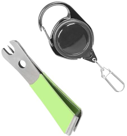 NONGYU Clippers Pin Tool Hook Eye Cleaner Zingers Fishing Equipment Accessories Fly Fishing Clipers Line Cutter Nipper Fishing Line Cutter