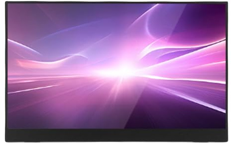 SUNGOOYUE 15.6in Computer Display, 1080P 120Hz Portable Monitor with 2 Speakers and Type C Ports, for Laptop PC Tablet