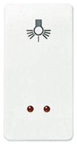 Niessen stylo - Pulsador timbre visor serie stylo blanco alpino