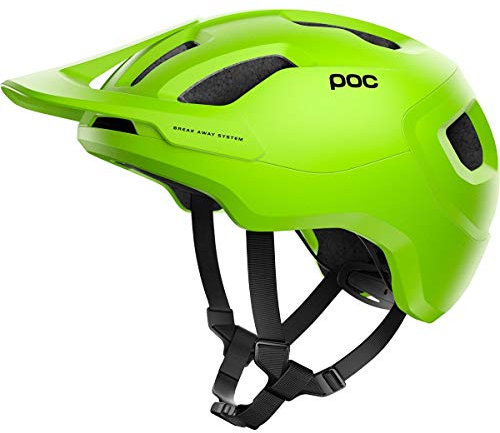 POC Axion Spin Fahrradhelm, Fluorescent Yellow/Green Matt, XS-S (51-54cm)