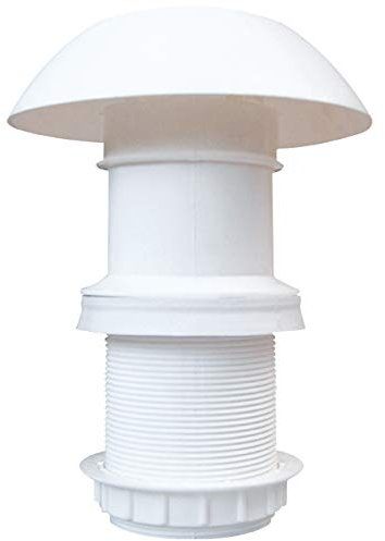 AVDISTRIBUTION Wohnwagen Abgaskamin Thermoplast Ø 60 mm (Schornsteinentladung)