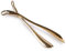 Schuhanzieher Fest für Schuhe - 20 Zoll Edelstahl Shoehorn mit Schlaufengriff - Schuhanzieher festes Metall - für alle Größe Feet-für Männer, Frauen, Kinder, Senioren,Gold