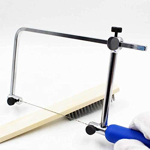 Powertool ASB400 professionelle verstellbare Säge, Drahtsägenrahmen, Bundsägen, Juweliersäge für Holz, Kunststoff, Brett, Schmuck