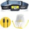 Everbeam H7 Stirnlampe – Wasserfester LED-Akku mit 28 Std. Laufzeit – 1100 Lumen Leistung – Ideale Taschenlampe für Outdoor-Aktivitäten, Wandern, Camping, Angeln, Stromversorgung bei Stromausfall