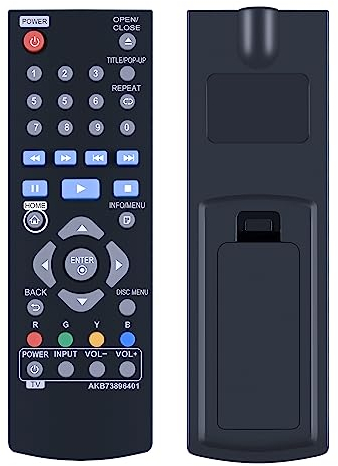 GOUYESHO AKB73896401 Ersatz Fernbedienung für LG Disc DVD, kompatibel mit BD640 BP135 BP135N BP135W BP145 BP155N BP200 BP240 BP250 BP300 BP325W BP3 35 W BP3. 35WN BP340 BP350 BP350N