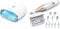 Beurer MP 48 Fornetto Asciuga Unghie per Gel LED/UV & Set manicure/pedicure MP 64, set elettrico per la cura delle unghie con batteria, 10 accessori per la cura delle unghie per mani e piedi belli