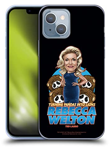 Head Case Designs Offizielle Ted Lasso Rebecca Welton Staffel 3 Bobbleheads Gel Handyhülle Hülle [Militärischer Schutzgrad] Kompatibel mit Apple iPhone 14