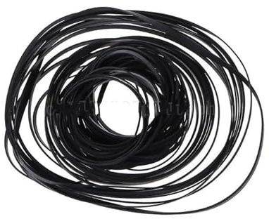MESKEL Antriebsriemen 50PCS 4mm Breite Universal Mix Kassette Band Maschine Gürtel Verschiedene Gemeinsame Stick Flache Gummi Gürtel Für CD DVD Recorder Walkman Antriebsriemen Plattenspieler