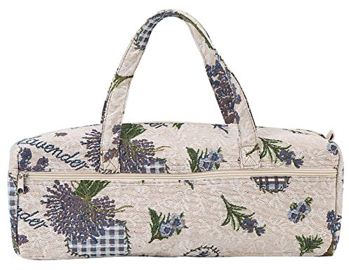 Ejoyous Stricken Projekt Storage Travel Bag, Große Strick Organisator Tasche Umzugstasche Schrank Organisator für Pullover, für extra Lange Stricknadeln und Haken 15.75 x 5.51 x 5.51