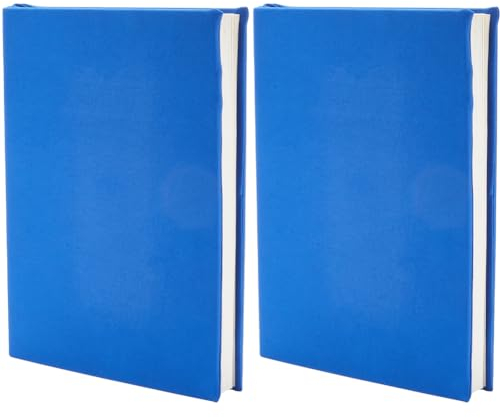 craspire Dehnbarer Bucheinband, 6X9 Blaue Elastische Notizbuchhülle, Bis Zu 18.5, langlebig, Waschbar, Wiederverwendbar, Schutzhülle Für Liebhaber von Hardcover-Büchern, Taschenbüchern
