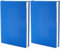 craspire Dehnbarer Bucheinband, 6X9 Blaue Elastische Notizbuchhülle, Bis Zu 18.5, langlebig, Waschbar, Wiederverwendbar, Schutzhülle Für Liebhaber von Hardcover-Büchern, Taschenbüchern
