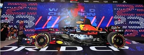 Minichamps 110231801 - Red Bul Racing RB19 Max Verstappen 2nd Place Sprint Race Qatar GP World Champion 2023 - maßstab 1/18 - Modellauto