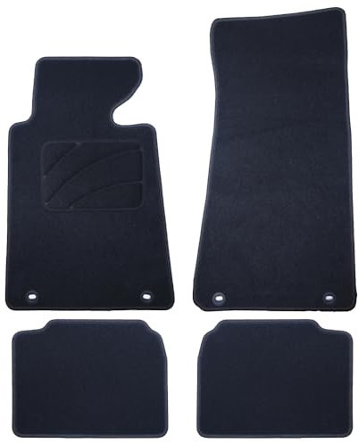 Passgenaue Fußmatte für BMW E34 Serie 5 (1988-1996), 5 Stück