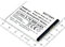 MOVE Born To Be Tech Batteria originale (Supplier Model No: F6) Compatibile con BRONDI AMICO + C Li-ion 3,7V 800mAh