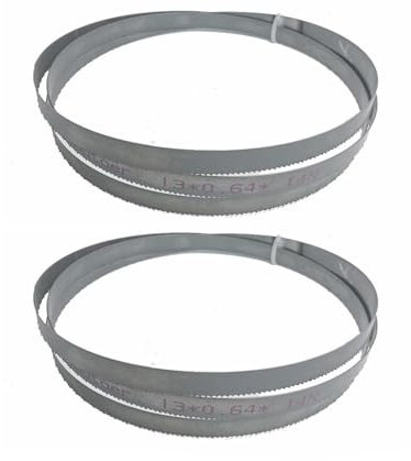 XZMJDZSWN Bandsaw blades 2pcs 68.3x1/2x0.025 Bi Metal M42 Bandsaw Blades 1735x13x0.65mm 14 TPI for Woodworking Metal Cutting