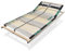 Sleepneo Extra Stabiler Premium Lattenrost 140x200, bis 200Kg belastbar, Kopfteil verstellbar, 42 Latten, 7 Zonen Lattenrost aus Buche und verstärkter Birke, Made in Germany