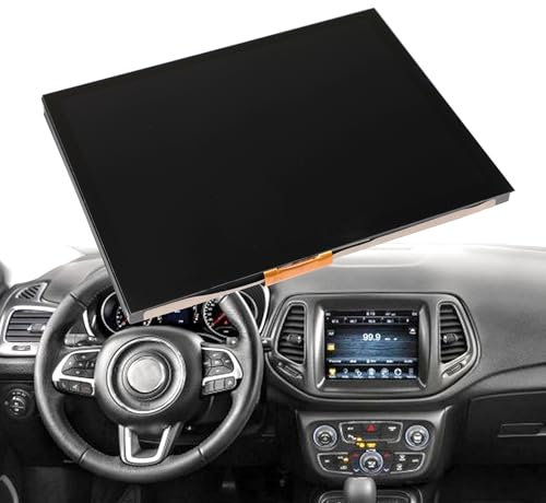 YADINATAY 8,4-Zoll Uconnect 4C UAQ Touchscreen Ersatz LA084X01 LCD Display Monitor Radio Navigation Neu OEM Passend für Dodge RAM Jeep Chrysler 2017-2021 Ersetzt LA084X01(SL)(02) Bildschirm