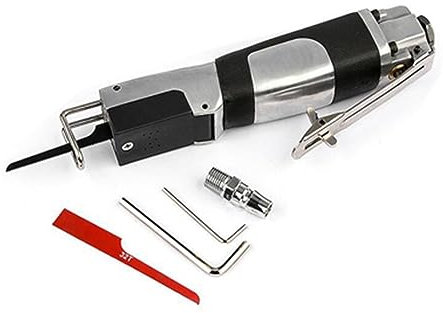 STRAFBRG Alloy Air Body Saw Pneumatische Feile Säbelsägen Schneidwerkzeug Elektrische Bohrmaschine Modifizierte elektrische Kettensäge Stichsägen,Kraftvolle Leistung(Upgrade Style)
