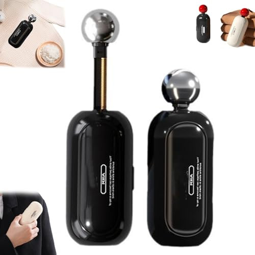 2pcs Eptchn Handyroller,Enjoy Lint Roller,Enjoy Sticky Roller,kompakt Tragbar Fusselroller,Portable Lint Roller,2 In 1 Washable Reusable Lint Roller Scraper,Sticky Lint Roller Ball for Clothes