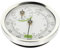 LOORGVEL Innenhygrometer Garage Haufen Schwimmbad Außen Monitor Messgerät Thermometer Im Freien Grad Aquarium Temperatur Anzeige Uhren Gewächshaus Humidor Thermostate Sensor Wählen Silver