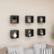 CFODOJ Regal, Wandregale und Ledges-Home-Wall Cube Regale, 6 Stück, Grau, 22 x 15 x 22 cm