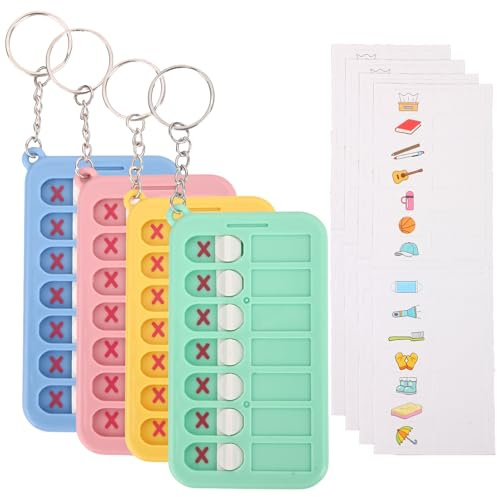 Routine Planer To Do Liste Kinder Checklist Board für Kinder & Erwachsene 4pcs