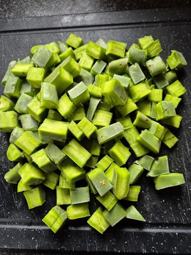 Fresh Prickly Pear Cactus Opuntia Plant Cut Pieces for Iguanas 1kg