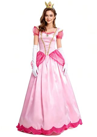 GOLDSTITCH Costume de princesse pour femme - Déguisement d'Halloween et fête d'anniversaire - Déguisement de cosplay
