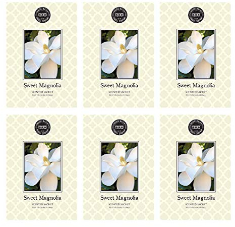 Bridgewater Duftbeutel – Süße Magnolie, 6er-Pack
