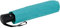 Doppler zero magic mini Damen Taschenschirm mit Auf-Zu-Automatik und UV-Schutz - aqua blue