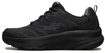 Skechers Sneakers D'Lux Walker in Pelle Nere