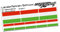 Finest Folia 8er Set Länderaufkleber Fahne Länderfahne Flagge Wetterfest RC Car Auto Motorrad Sticker Fahrrad Aufkleber Modellbau R028 (Hungary)