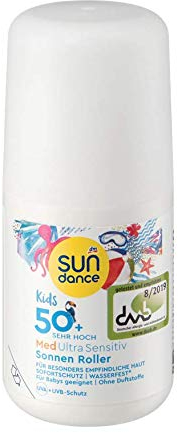 sundance Kids 50 Hoch Sonnen Roller wasserfest Schutz 100ml