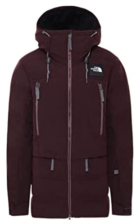 The North Face Pallie Down Damen Isolierte Skijacke mit Kapuze Winterparka Wurzelbraun, Wurzelbraun, Large