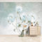 YABAOST Selbstklebendes Wandbild 200X100Cm 3D Wandtattoo Wandsticker Schlafzimmer Einfach Stilvoll Blumig Wanddeko Wandaufkleber Wohnzimmer Tapete Wasserdichtes Pvc Wandbild Hintergrund